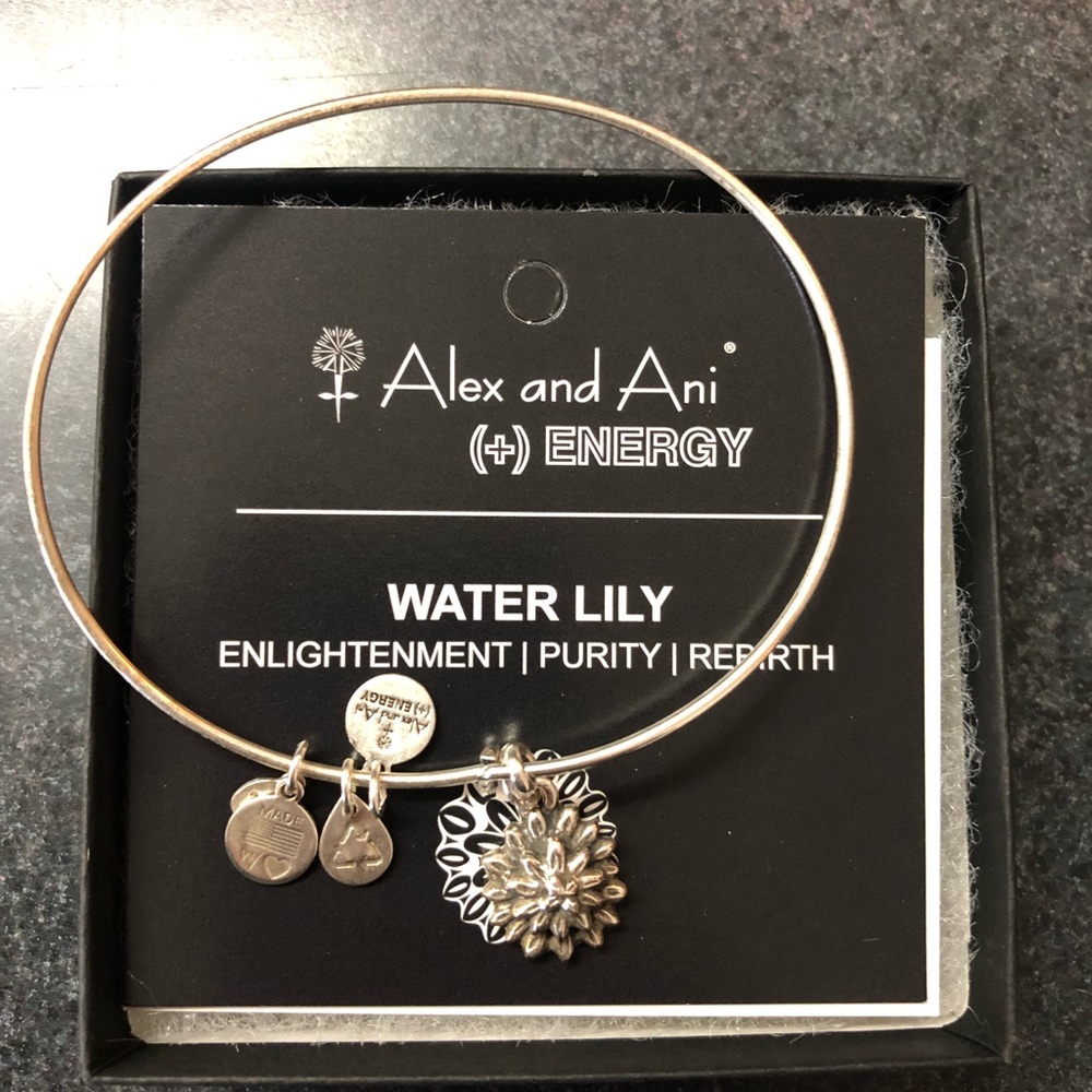 Alex and Ani Water Lily Bracelet